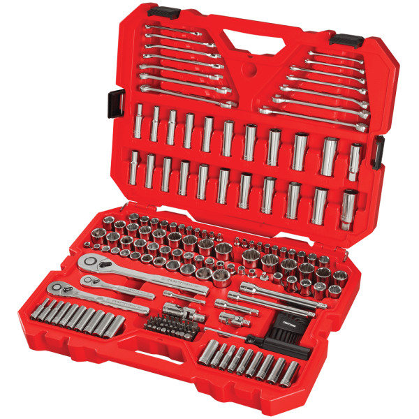 Juego de 189 piezas Craftsman 1/4" y 3/8" - Sistema MM-SAE