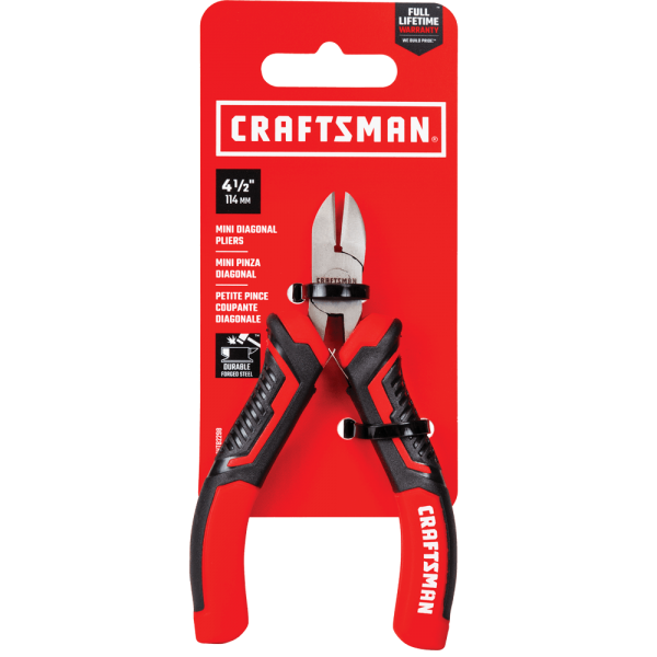 Alicate Craftsman bi material corte diagonal mini 4.5"