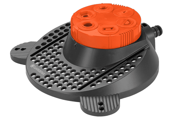Aspersor difusor Gardena de 6 superficies Boogie Classic