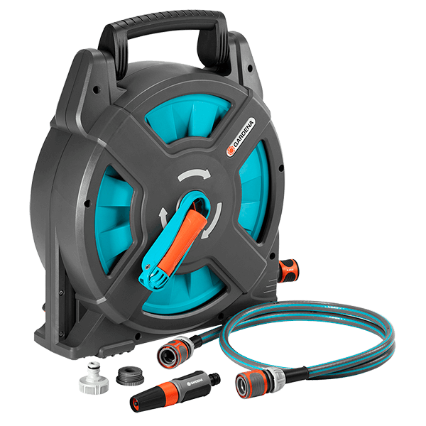 Kit Carrete Portamanguera Gardena 15 Classic