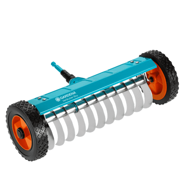 Escarificador Gardena Combisystem cortaraices con ruedas 