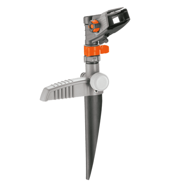 Aspersor de impacto sectorial con pinche Gardena Comfort