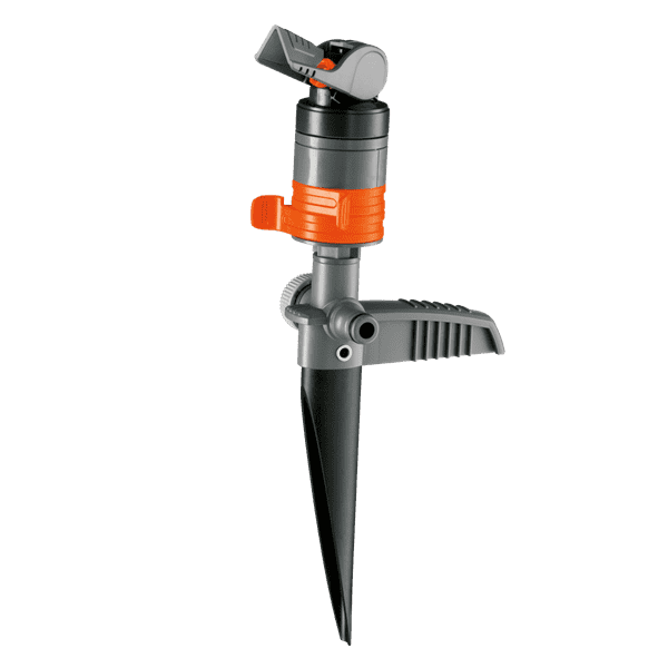 Aspersor con turbina sectorial con pinche Gardena Comfort