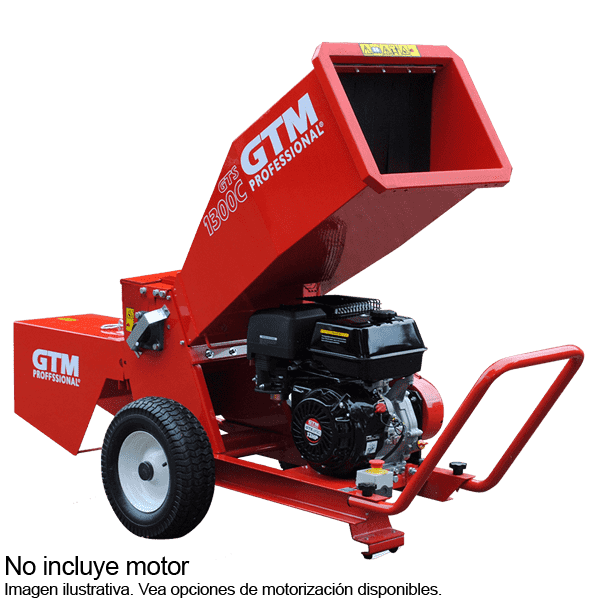 Chipeadora de ramas y cultivos GTM GTS1300C (Compo)