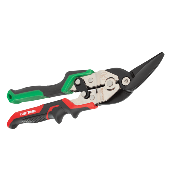 Tijera de aviación Craftsman con corte derecho compensado 10"/254mm