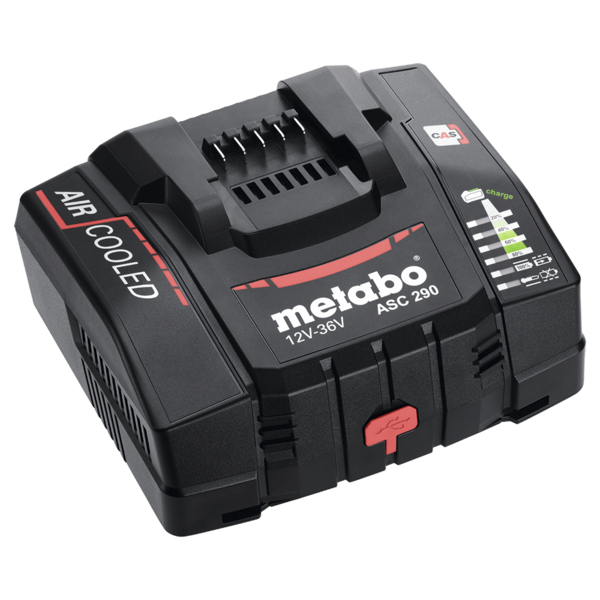 Cargador rápido Metabo 12-36V ASC-290