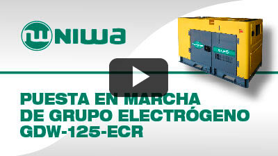 Puesta en Marcha de Generador Grupo Electrógeno Niwa GDW-125-ECW, instructivo paso a paso.