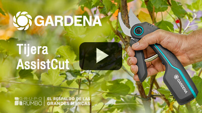Diferenciador de las nuevas Tijeras AssistCut de Gardena