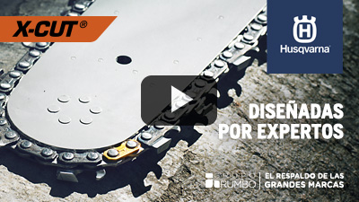 Cadena Husqvarna X-CUT®, diseñada por expertos