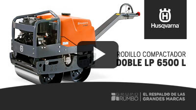 Rodillo Compactador Doble LP6500 Husqvarna
