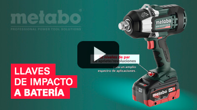Infografía sobre llaves de impacto Metabo