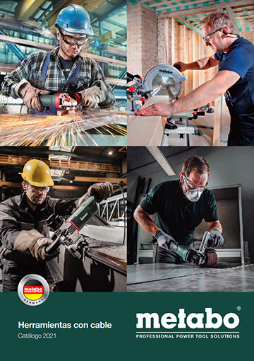 (0004043) Catálogo Metabo, Herramientas eléctricas con Cable 2021