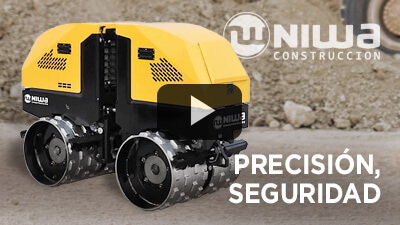 Rodillo Compactador Doble de Niwa Roadway ROLNW 645 DPCR