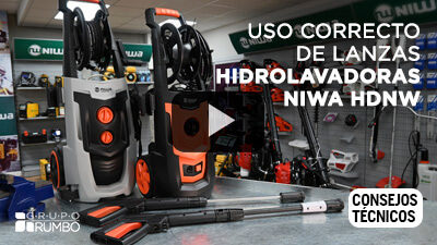 Uso Correcto Lanzas Hidrolavadoras Niwa