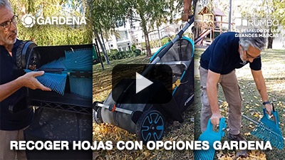 Alternativas Gardena para recoger hojas y césped con Juan Miceli