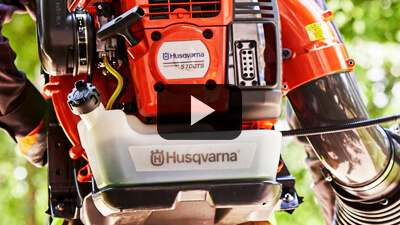 Diseñada para tareas exigentes. Sopladora de mochila Husqvarna 570 BTS.