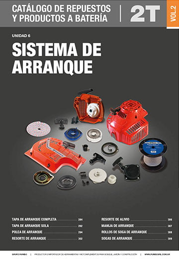 Catálogo Grupo Rumbo de repuestos y accesorios 2T y productos a batería - Unidad 6: Sistema de arranque