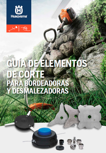Husqvarna - Guía de elementos de corte para bordeadoras y desmalezadoras