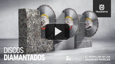 Rapidez y duración con discos diamantados Elite-Cut Husqvarna #discos #corte #husqvarna #gruporumbo