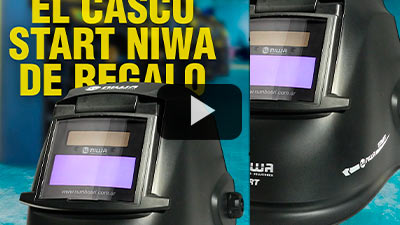Promoción Con ciertas Soldadoras Niwa MMA, Máscara de regalo