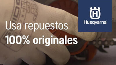 Usar Husqvarna 100% Original es proteger tu inversión!