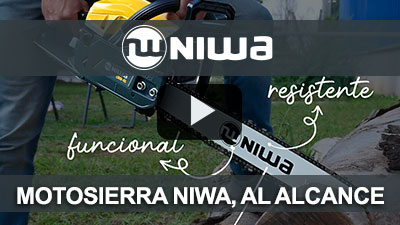 Descubrí la Motosierra Niwa: poder, precisión y rendimiento para todos