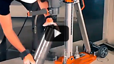 ¿Probaste una perforadora Husqvarna? Demo genérica