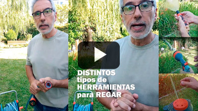 Juán Miceli y algunos consejos para regar mejor