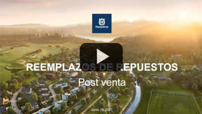 Capacitación Husqvarna sobre Reemplazos de Repuestos