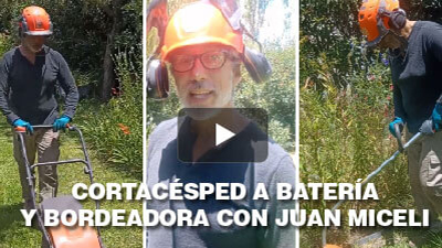 Tips de corte de césped con cortacésped y bordeadora Husqvarna con Juan Miceli