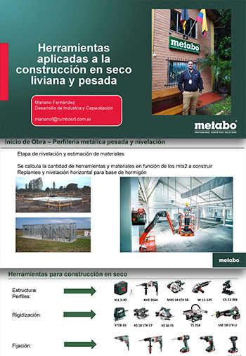 Construcción en Seco con Metabo