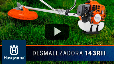 Mención destacada para la desmalezadora Husqvarna 143RII