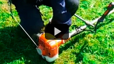 Desmalezadora Husqvarna 143RII, eficiencia comprobada.