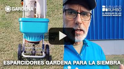 Recomendaciones de Juan Miceli para la siembra con los esparcidores Gardena
