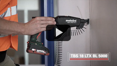 Lanzamiento de línea de atornilladores Metabo sin carbones para construcción en seco