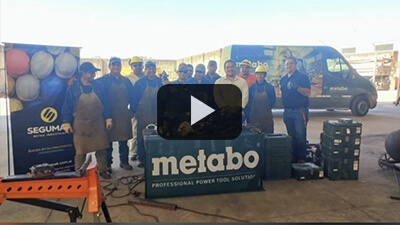 Actividades Metabo, Octubre de 2022 en Salta y Jujuy junto a Segumak-Yuhmak Seguridad Industrial SRL