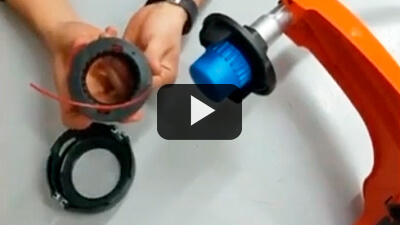 Cambio de tanza de cabezal de corte, tips del distribuidor Husqvarna Cruces