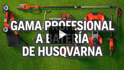 Herramientas profesionales de Husqvarna a batería, mejorando tu jornada laboral.