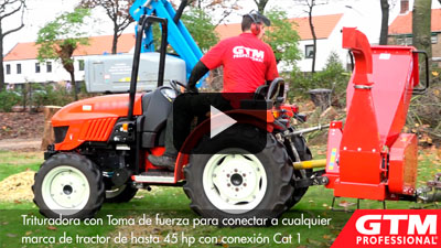 Chipeadora GTM GTS 1300 PTO