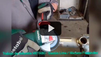 Capacitaciones y demos: Nuestros especialistas acompañando a los distribuidores Metabo.