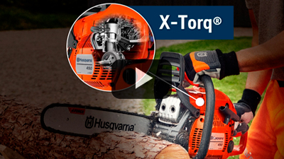 Motosierra Husqvarna 450 II, potencia y tecnología