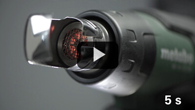 Pistola de aire caliente Metabo HG 18 LTX 500