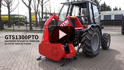 Como operar la Chipeadora de Toma de Fuerza GTS1300PTO Conectada al Tractor